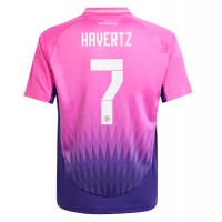 Camiseta Alemania Kai Havertz #7 Segunda Equipación Replica Eurocopa 2024 mangas cortas
